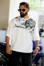 Drop shoulder T-shirt