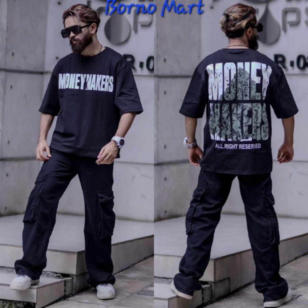 Drop shoulder T-shirt - Image 1