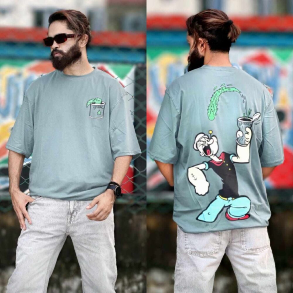 Drop shoulder T-shirt - Image 1