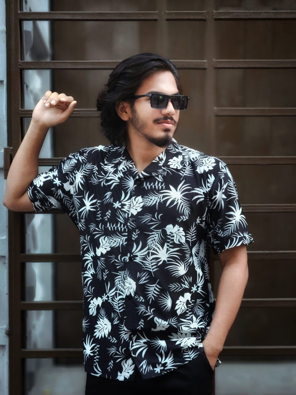 Fancy cotton Printed Shirt 04 - Image 1