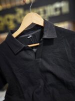Old Money Polo t-shirt Colour (Black) - Image 2