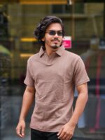 Old Money Polo t-shirt Colour (Brown)
