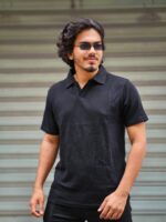 Old Money Polo t-shirt Colour (Black)