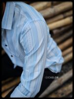 China Silk Popcorn Shirt Colour (Sky) - Image 2