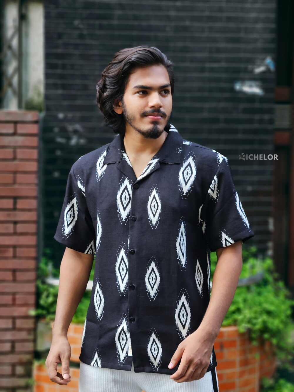Premium Indian Khadi Fabric Shirt 02 - Image 1