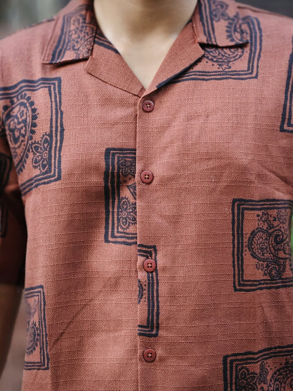 Premium Indian Khadi Fabric Shirt 01 - Image 2