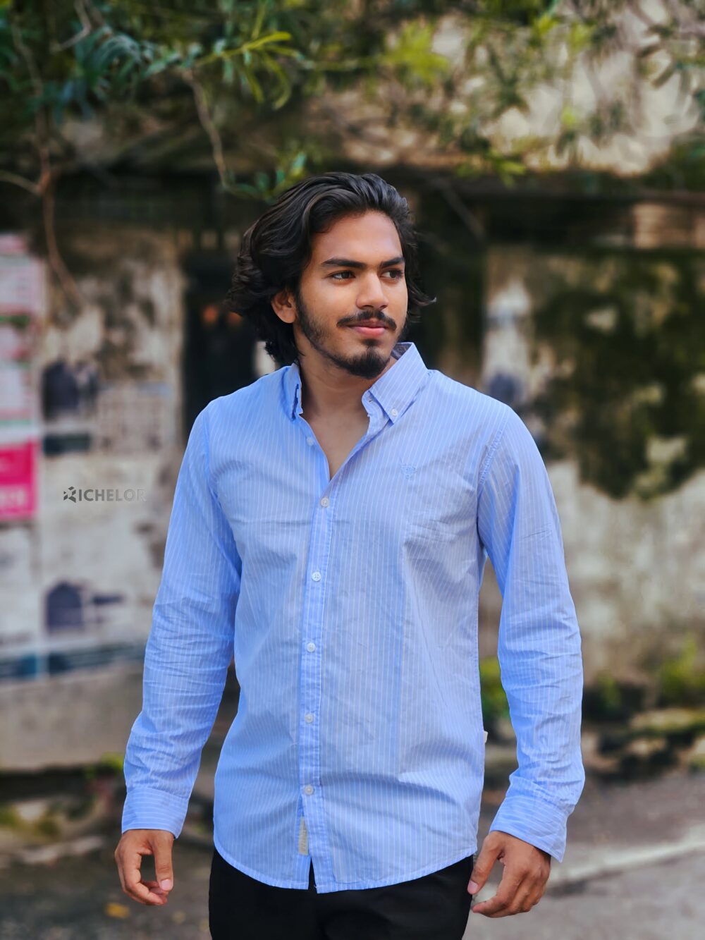 Old Money Shirt colour Sky - Image 1